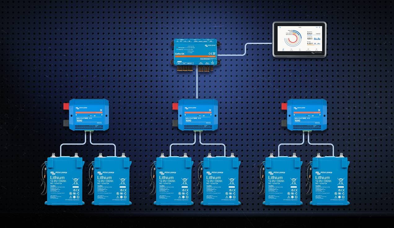 Paralelno vezava Lynx Smart BMS