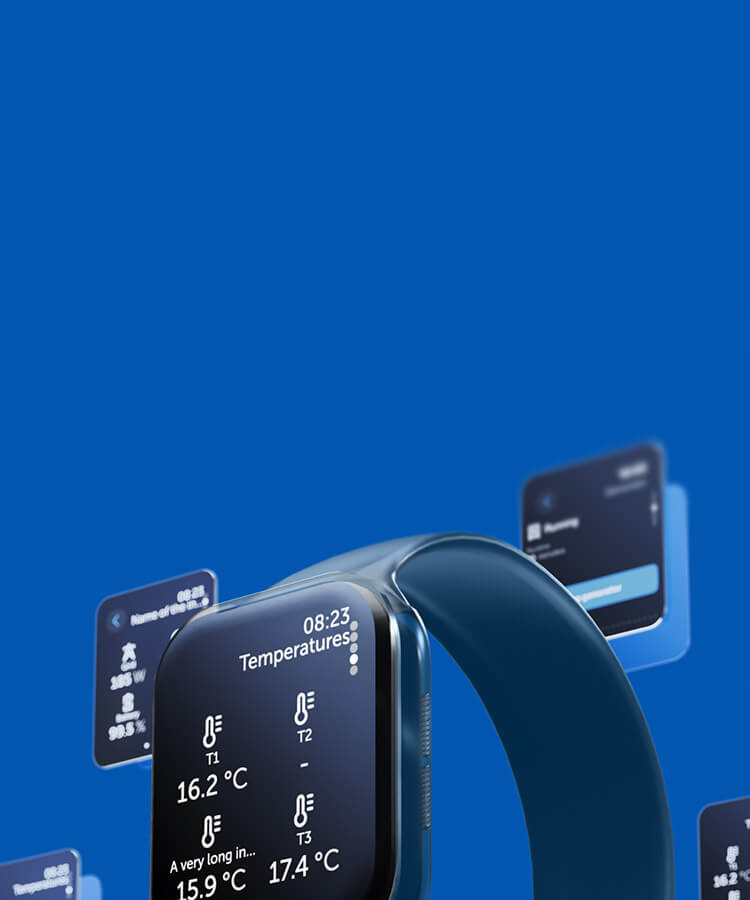 Spremljajte sistem s svoje ure