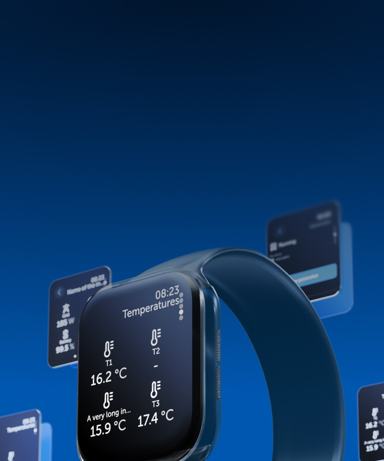 Spremljajte sistem s svoje ure